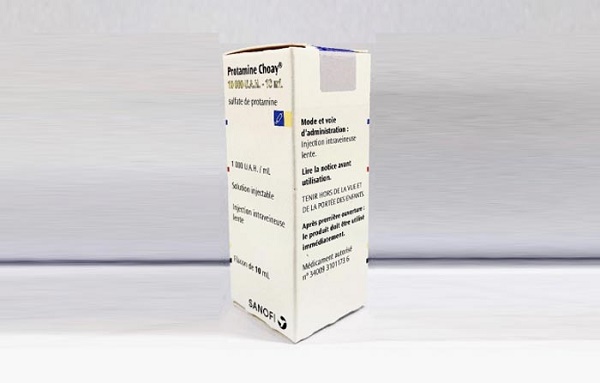 Cục Quản lý Dược: Thu hồi các lô thuốc Protamine Choay 1000 U.A.H/ml không đạt chất lượng