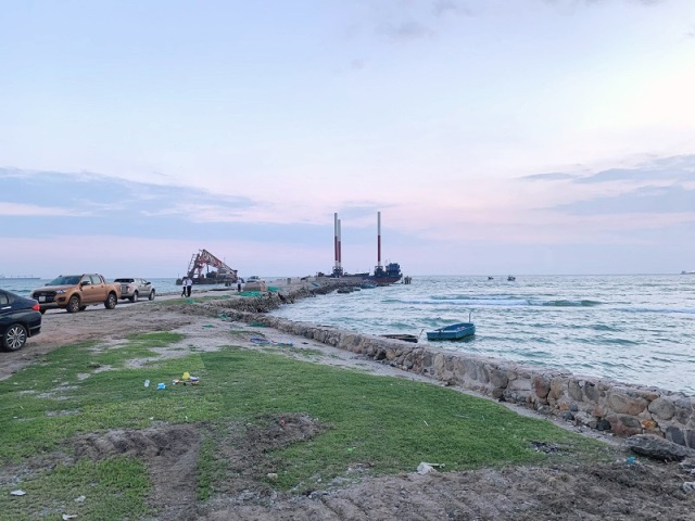 Khu vực xây dựng cảng tổng hợp Cà Ná - Ninh Thuận