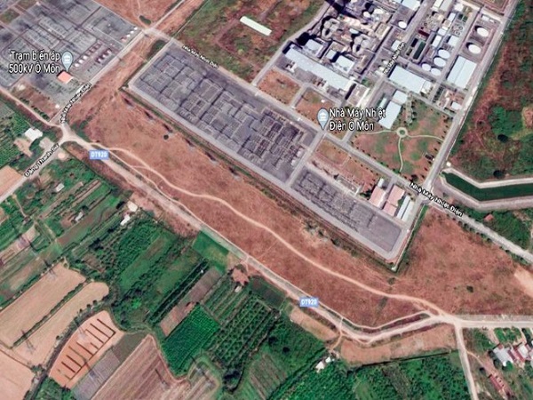 Đường tỉnh 920, đoạn qua nhà máy Nhiệt điện Ô Môn có tổng chiều dài khoảng 1km, tổng mức đầu tư gần 43 tỉ đồng.