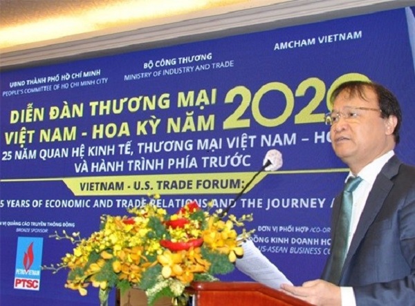 Thứ trưởng Bộ Công thương Đỗ Thắng Hải tại Diễn đàn Thương mại Việt Nam - Mỹ năm 2020