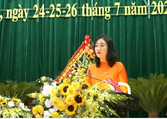 Bà Vũ Thị Hương được bổ nhiệm làm Giám đốc Sở Lao động Thương binh và Xã hội Thanh Hóa
