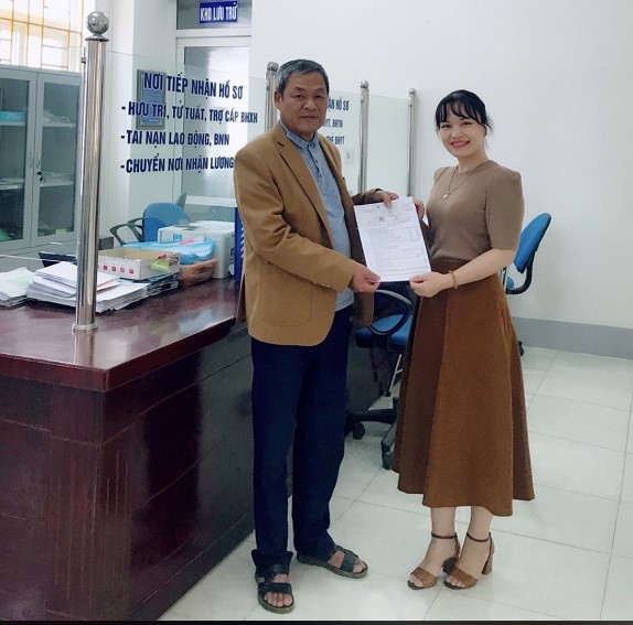 Người bảo vệ già và niềm vui hưởng lương hưu nhờ chính sách BHXH tự nguyện