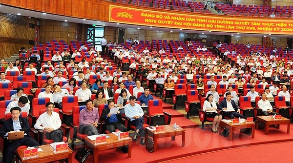 Hội nghị quán triệt, học tập và triển khai thực hiện Nghị quyết Đại hội Đảng bộ tỉnh lần thứ XVII