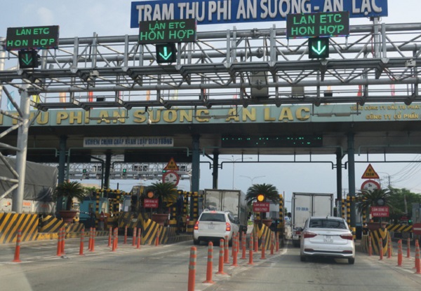 Từ ngày 28/11, TP. HCM sẽ kiểm tra xe quá tải tại trạm thu phí An Sương - An Lạc