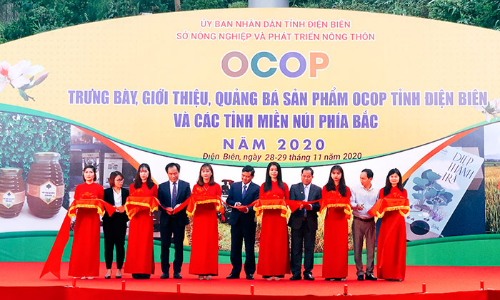 quảng bá sản phẩm OCOP của tỉnh Điện Biên và các tỉnh miền núi phía Bắc năm 2020