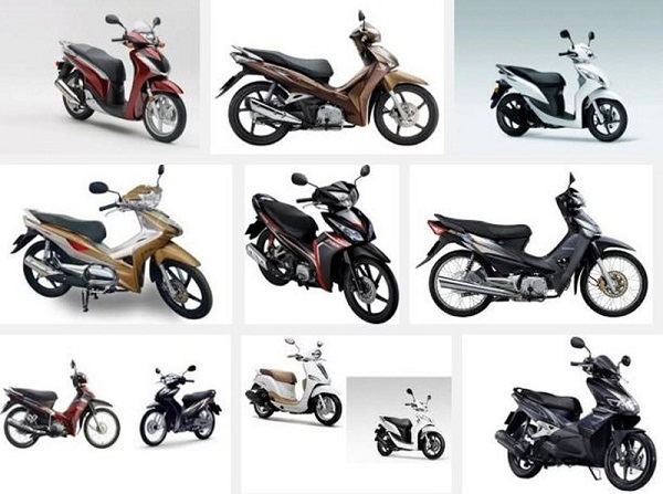 Nhiều mẫu xe máy Honda tăng giá vào cuối năm