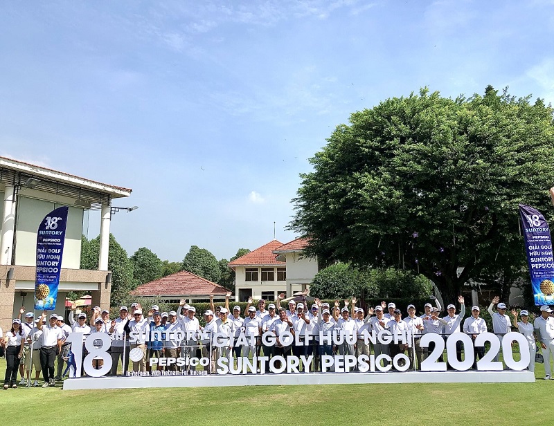 146 golf thủ tham gia giải golf hữu nghị Suntory PepsiCo lần thứ 18, ủng hộ & quyên góp cho bệnh nhi nghèo bị ung thư