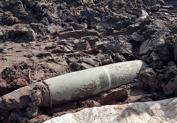 Hải Dương: Phát hiện quả bom dài 1,5m, nặng 260kg