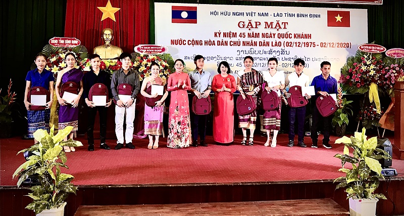 Bình Định: Gặp mặt kỷ niệm 45 năm ngày Quốc khánh nước CHDCND Lào