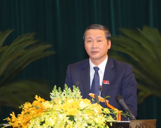 ông Đỗ Minh Tuấn, Phó Bí thư Tỉnh ủy giữ chức vụ Chủ tịch UBND tỉnh Thanh Hóa.
