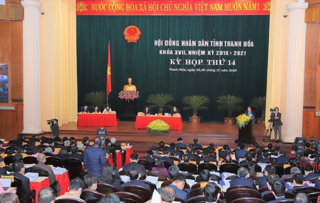 Kỳ họp thứ 14 HĐND tỉnh Thanh Hóa khóa XVII