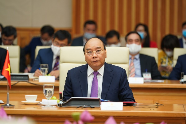 Thủ tướng Nguyễn Xuân Phúc phát biểu tại kỳ họp.