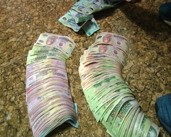 tang vật c&ograve;n lại của c&aacute;c vụ &aacute;n