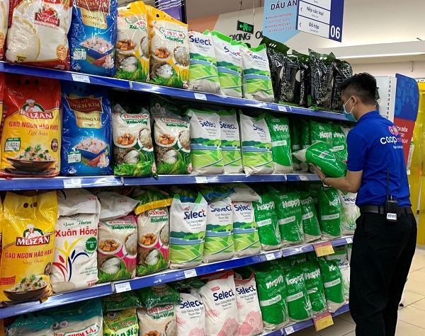 Mặt hàng gạo nằm trong 9 nhóm hàng bình ổn thị trường được Saigon Co.op ưu tiên đầu tư.