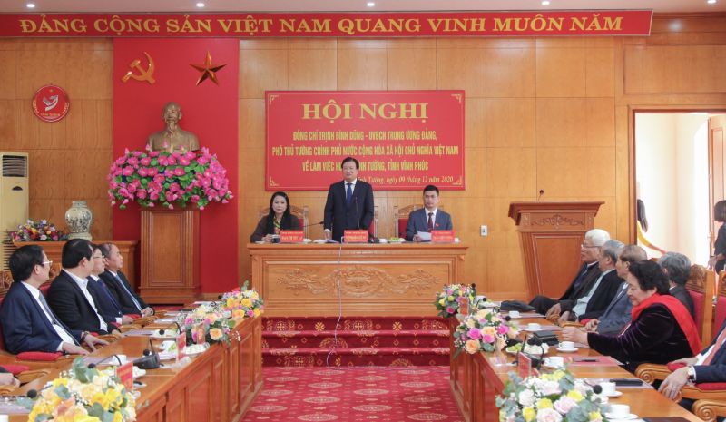 Phấn đấu xây dựng Vĩnh Tường thành đô thị loại IV