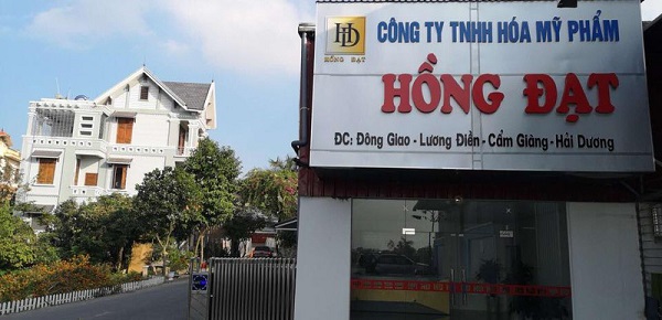 Hải Dương: Công ty mỹ phẩm Hồng Đạt sản xuất hàng giả nhãn hiệu