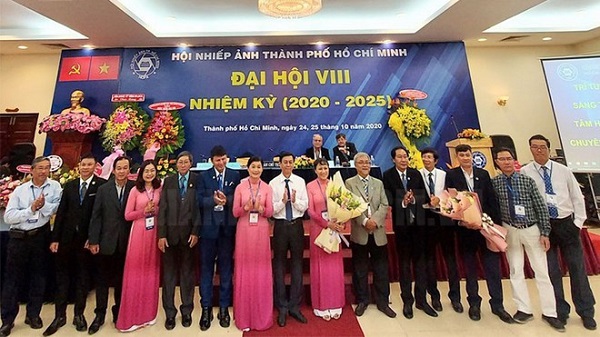 Đại hội Hội Nhiếp ảnh TP.HCM ra mắt Ban Chấp hành khóa 8, nhiệm kỳ 2020 - 2025.