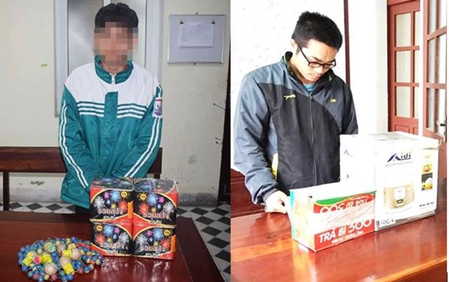 Hà Tĩnh: Liên tiếp bắt quả tang vận chuyển pháo lậu