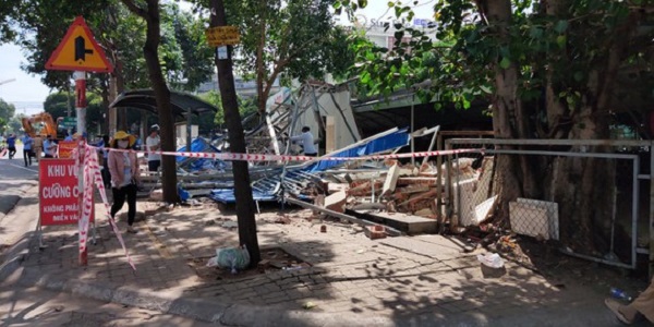 TP Vũng Tàu: Cưỡng chế 5 công trình trái phép “mọc” xung khu vực chung cư Hodeco Plaza.