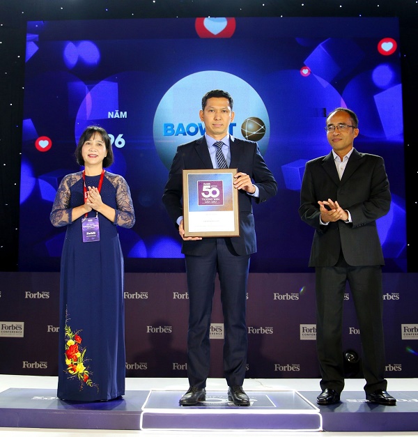 5 năm liên tiếp, Bảo Việt được Forbes bình chọn trong danh sách Top 50 thương hiệu dẫn đầu