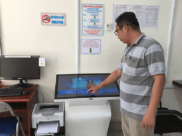 Bình Dương: Phường Lái Thiêu, Tp.Thuận An đưa vào vận hành ki-ốt thông tin hiện đại phục vụ người dân