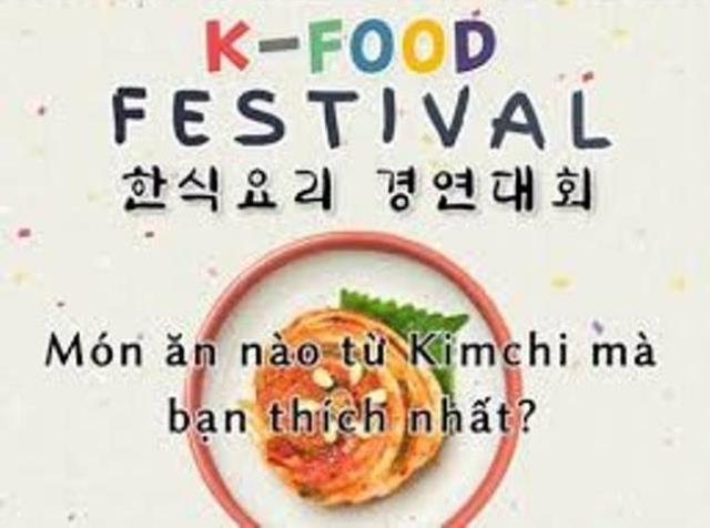 Giao lưu văn hóa ẩm thực Việt Nam-Hàn Quốc với chủ đề “Các món ăn với kim chi.”