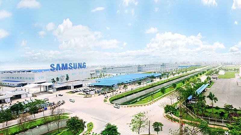 Dự án Samsung Thái Nguyên với tổng mức đầu tư gần 7 tỷ USD
