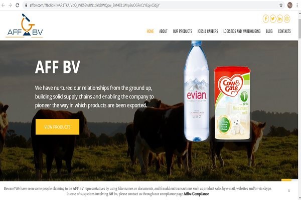 Cảnh báo một doanh nghiệp Hà Lan lừa đảo qua mạng