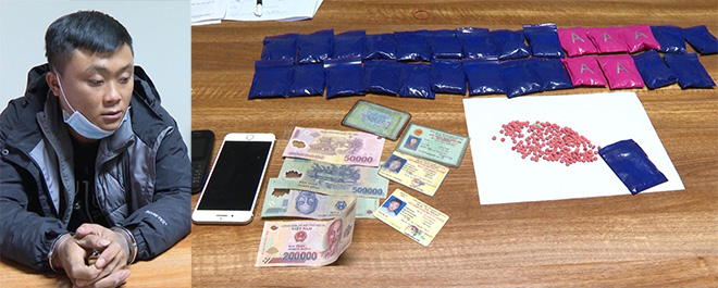 Bắt giữ đối tượng tàng trữ, vận chuyển hơn 5.400 viên ma tuý tổng hợp
