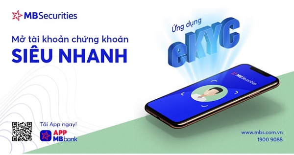 eKYC – Công nghệ hiện đại hỗ trợ mở tài khoản chứng khoán online tại MBS