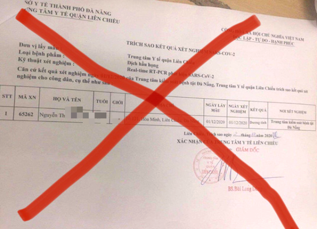 Đà Nẵng: Kỷ luật 3 nữ điều dưỡng, vụ sửa kết quả xét nghiệm SARS-CoV-2 từ âm sang dương