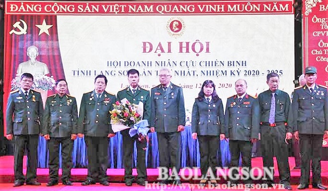Ban Chấp hành Hội Doanh nhân Cựu chiến binh tỉnh nhiệm kỳ 2020 – 2025 ra mắt Đại hội