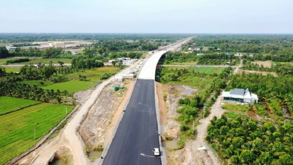 Toàn dự án cao tốc Trung Lương - Mỹ Thuận đến nay đã thực hiện đạt khoảng 75%