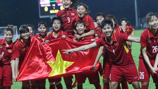 ĐT nữ Việt Nam tăng 1 bậc, xếp hạng 34 thế giới