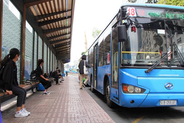 TP HCM điều chỉnh hoạt động xe buýt dịp Tết Dương lịch 2021.