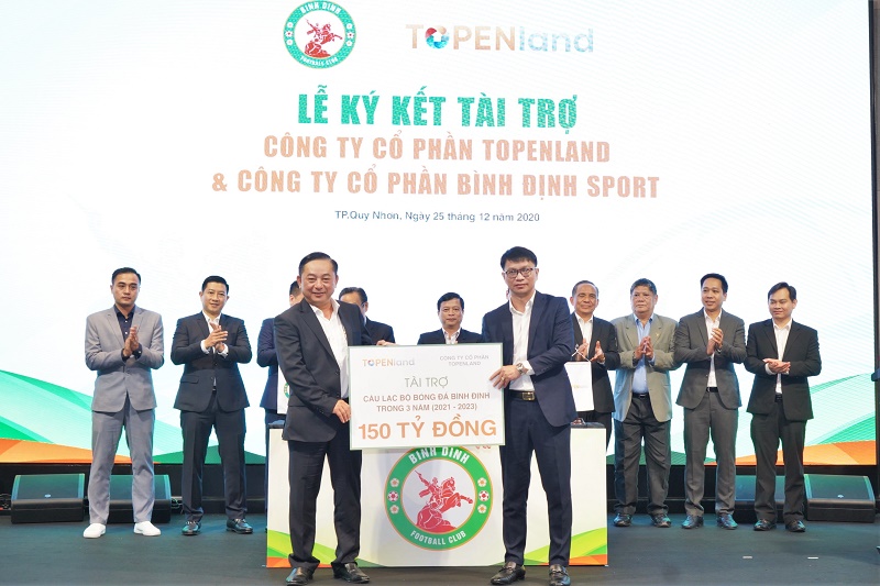 Bình Định: Lễ công bố nhà tài trợ CLB bóng đá Bình Định và ra mắt đội hình mùa giải V.League 2021