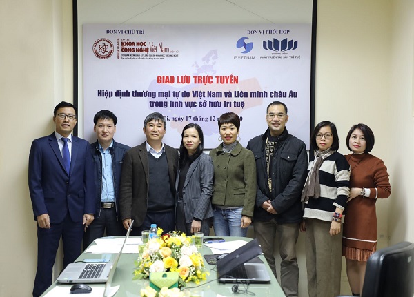 Khách mời tham gia Giao lưu trực tuyến “Hiệp định thương mại tự do Việt Nam và Liên minh châu Âu trong lĩnh vực sở hữu trí tuệ”