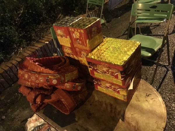 Thu giữ 25kg pháo lậu trên cao tốc Pháp Vân – Cầu Giẽ - Ninh Bình