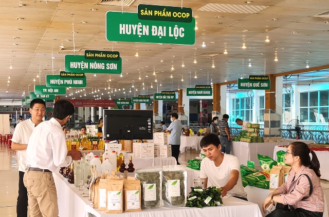 Quảng Nam:Toàn tỉnh có 210 sản phẩm OCOP, thương hiệu OCOP
