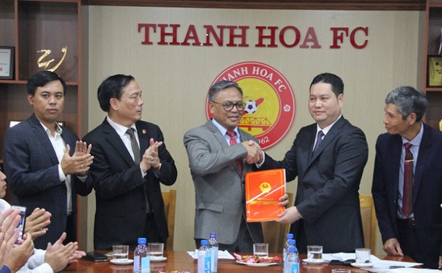 Ông Phạm Nguyên Hồng – Giám đốc Sở Văn hóa, Thể thao và Du lịch giữ chức chức Chủ tịch Liên đoàn Bóng đá Thanh Hóa