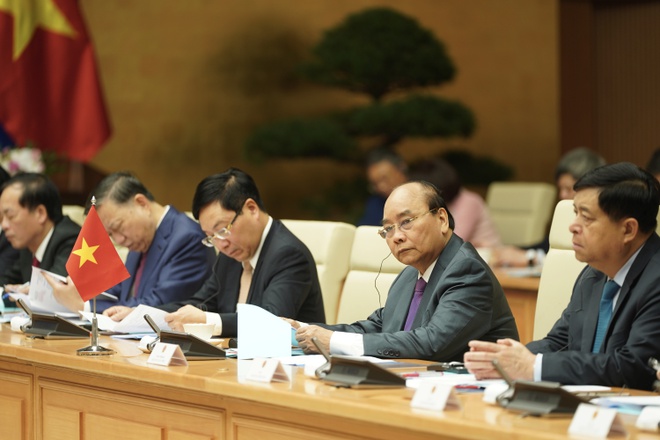 Đoàn cấp cao Chính phủ Việt Nam dự kỳ họp (Ảnh: VGP)