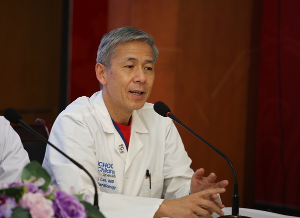 Giáo Sư Wyman Lai - Đồng chủ tịch phụ trách Y tế tổ chức MD1World cho biết ông rất vui mừng khi thấy chương trình đạt được nhiều kết quả ngoài mong đợi và được các tổ chức, đoàn thể xã hội nhiệt tình ủng hộ.