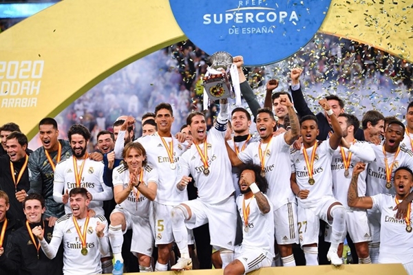 Real đánh bại Atletico ở loạt luân lưu, qua đó trở thành chủ nhân của danh hiệu Siêu cúp Tây Ban Nha 2020