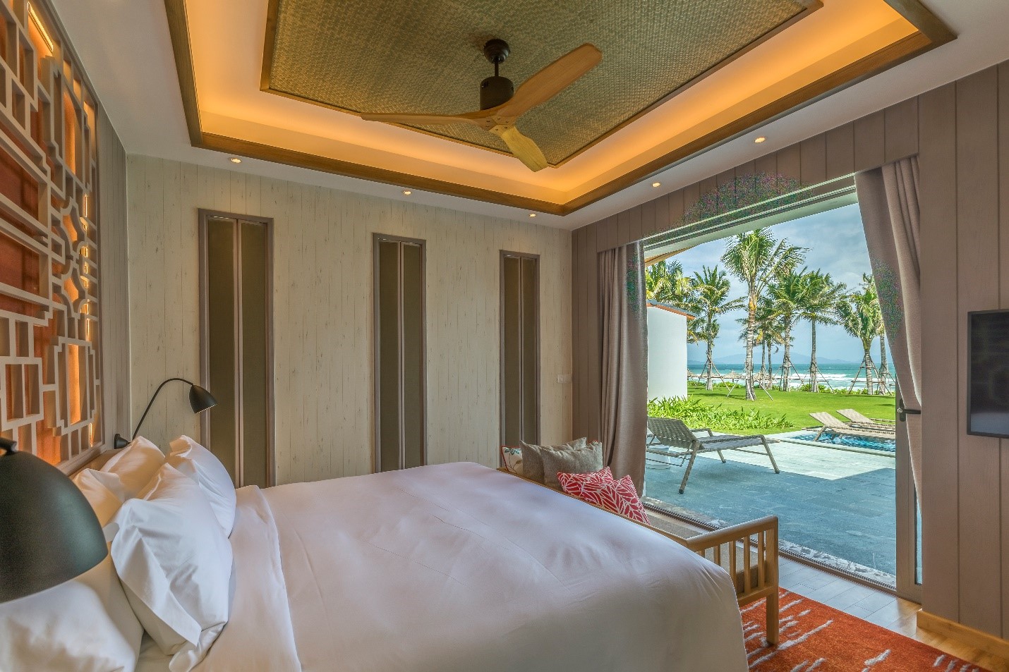 100% các căn biệt thự nghỉ dưỡng tại Radisson Blu Resort Cam Ranh có tầm nhìn trực diện biển