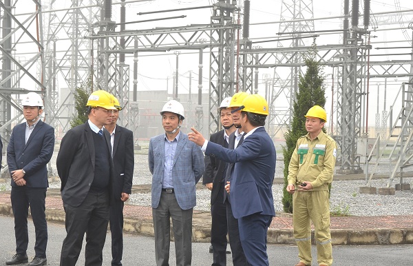 Đoàn công tác kiểm tra công tác chuẩn bị đảm bảo điện trong dịp Tết nguyên đán Canh Tý 2020