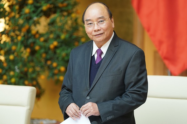 Thủ tướng Nguyễn Xuân Phúc phát biểu tại cuộc làm việc (Ảnh: VGP/Quang Hiếu)