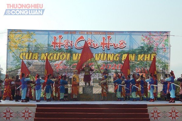Hoạt cảnh tái hiện Lễ Chiêu binh tụ nghĩa, chiến thắng Ngọc Hồi-Đống Đa