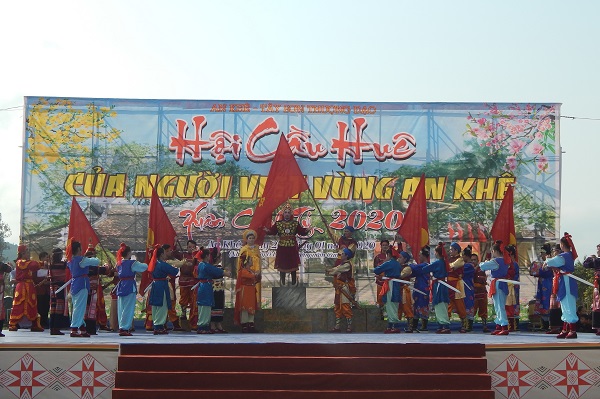 Du xuân về vùng đất Tây Sơn Thượng Đạo xem Hội Cầu Huê