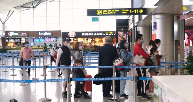 Sân bay Đà Nẵng: Vẫn tiếp nhận các chuyến bay từ Trung Quốc đến