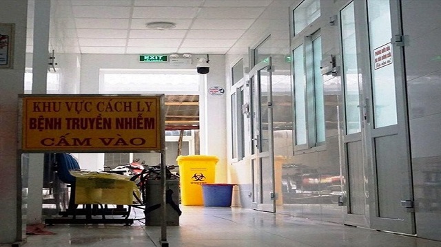 Khu vực cách ly 3 bệnh nhân nghi nhiễm virus Corona tại Bệnh viện đa khoa tỉnh Thanh Hóa.